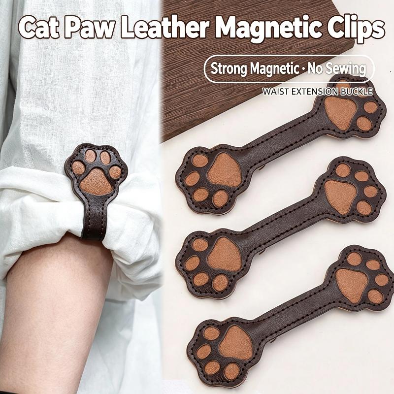Leather Work - 2 Pezzi di Clip Magnetiche in