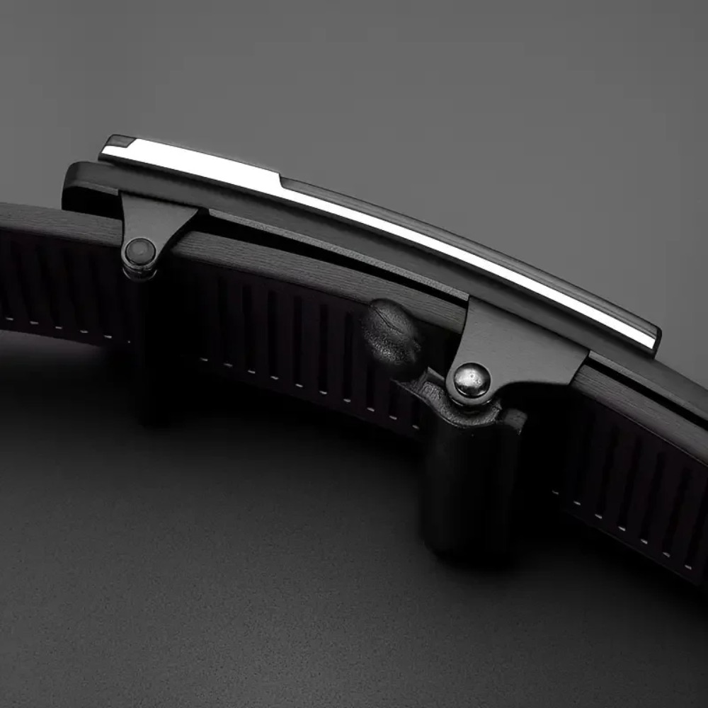 Leather Work Jeans - Cintura da Uomo in Pelle PU