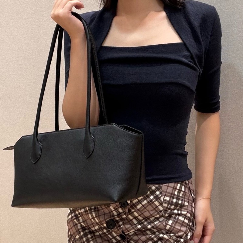 Leatherwork Flowers - Borsa a Mano in Vera Pelle