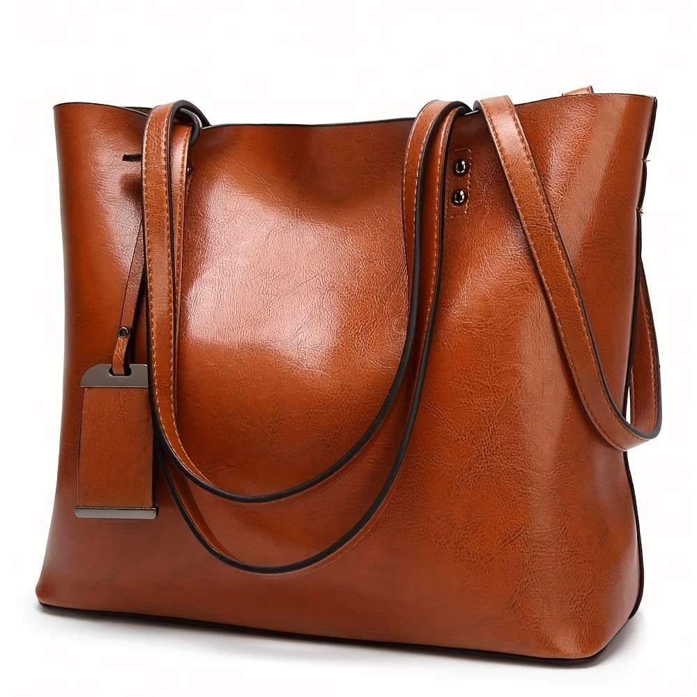 Leatherworking Classic - Borsa a tracolla da donna in