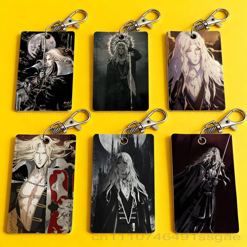 Leather Work - Portachiavi con Distintivo di Alucard di