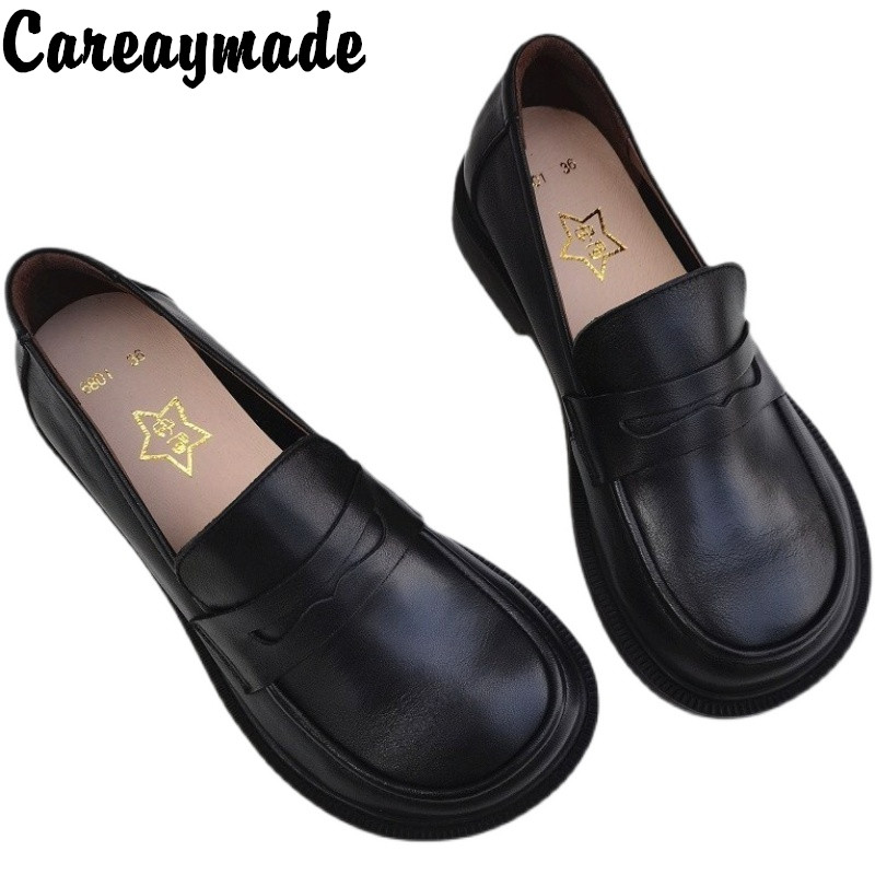 Careaymade-scarpe Casual da do - Leather Work Heels recensione e prezzo