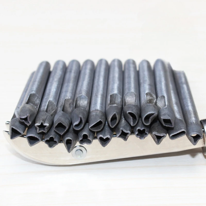 20 pezzi Punzone per pelle a f - Leatherwork Flowers recensione e prezzo