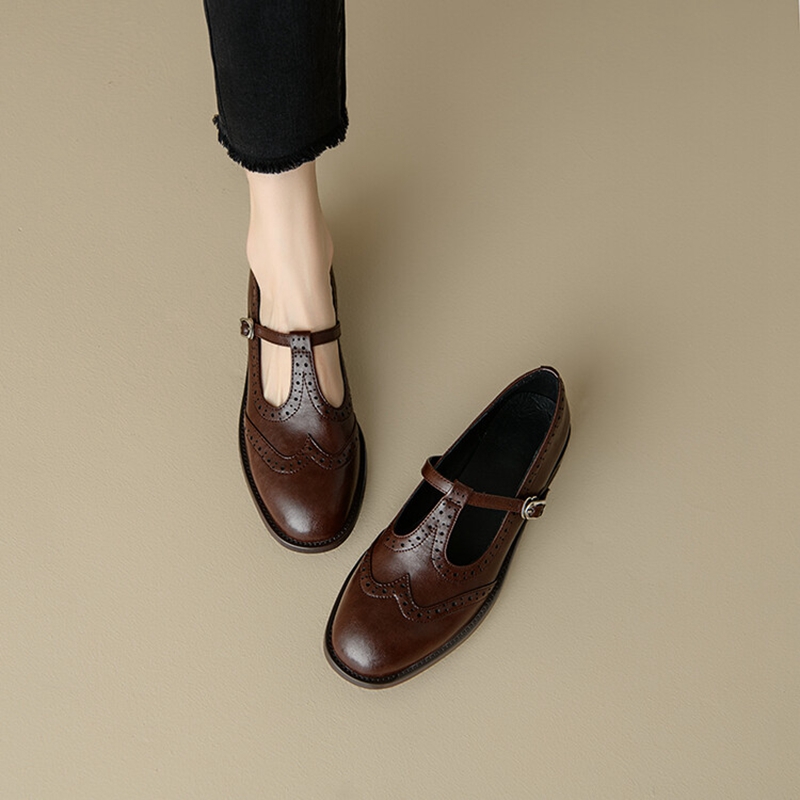 Nuove décolleté da donna autun - Leather Work Heels recensione e prezzo