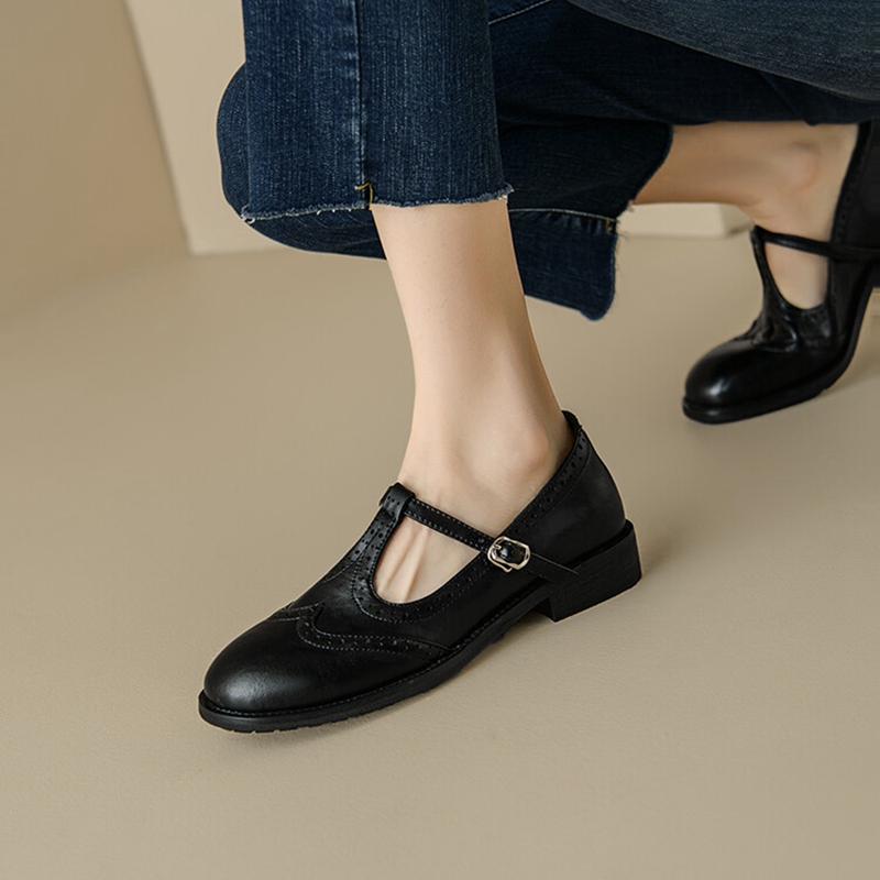 Nuove décolleté da donna autun - Leather Work Heels recensione e prezzo