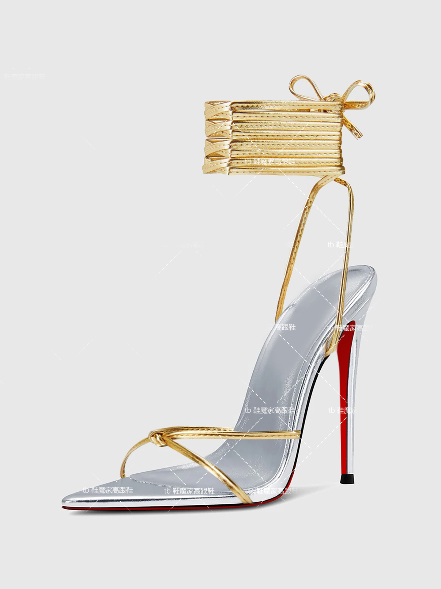 Nuovi Sandali con Tacco Alto a - Leather Work Heels recensione e prezzo