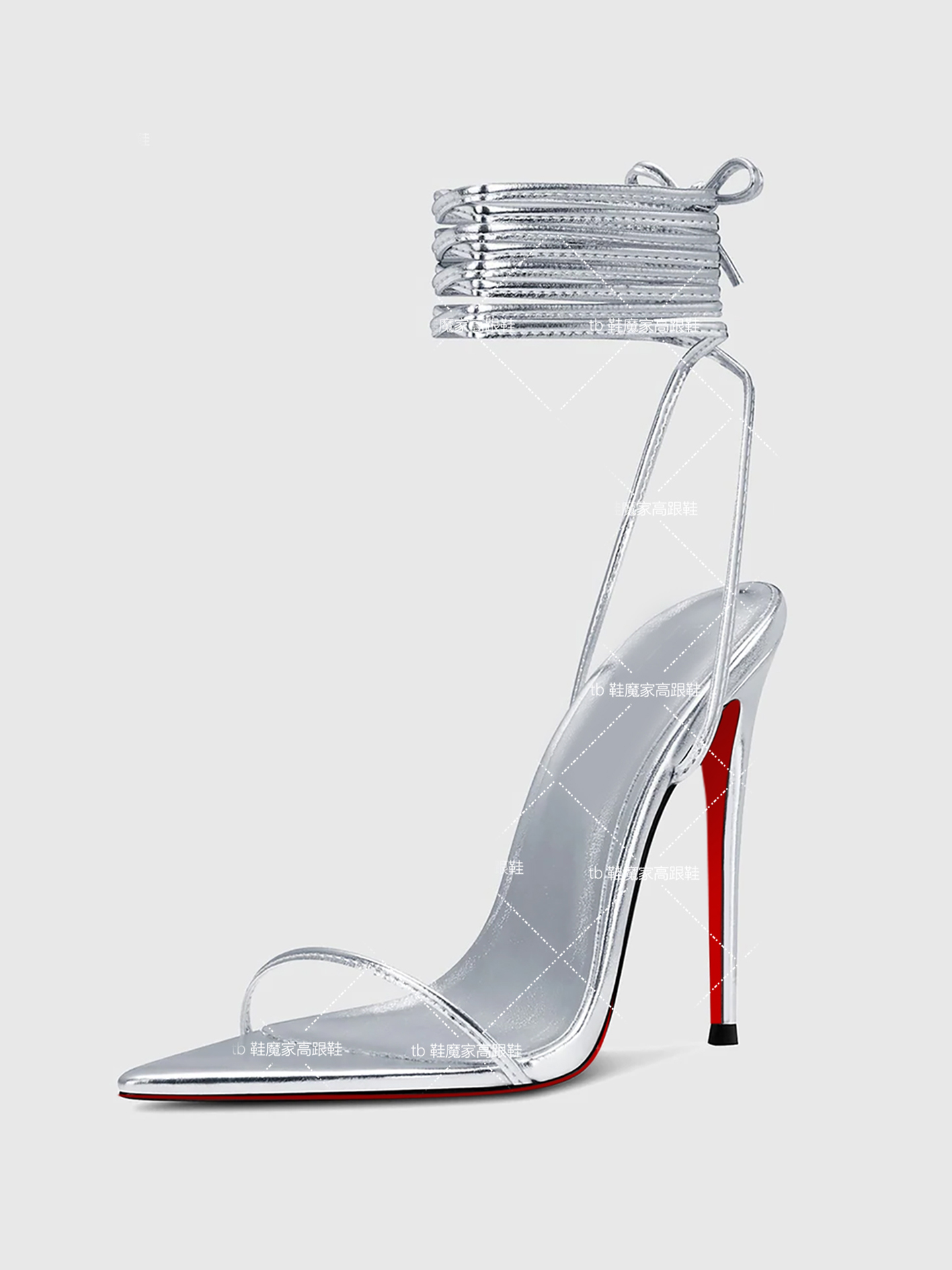 Nuovi Sandali con Tacco Alto a - Leather Work Heels recensione e prezzo