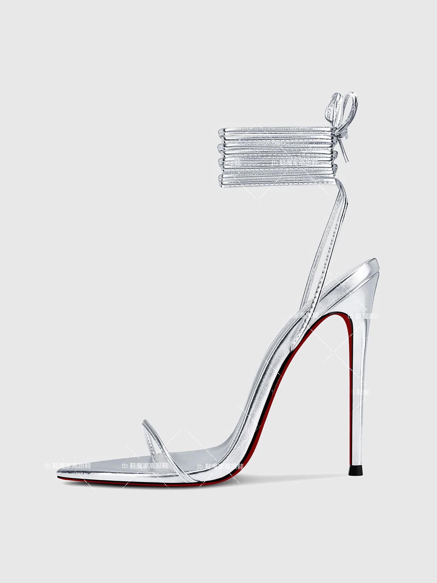 Nuovi Sandali con Tacco Alto a - Leather Work Heels recensione e prezzo