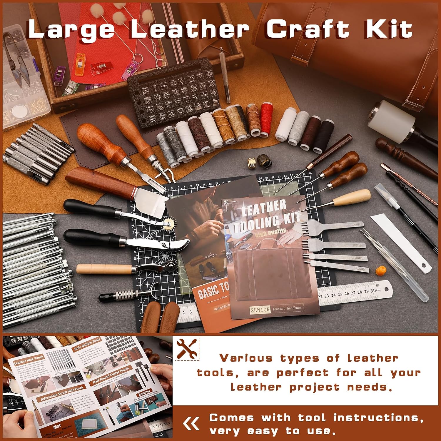 Kit Professionale per Lavorazi - Leather Work recensione e prezzo