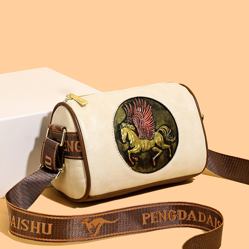 Borsa a tracolla in pelle con  - Leatherwork Flowers recensione e prezzo