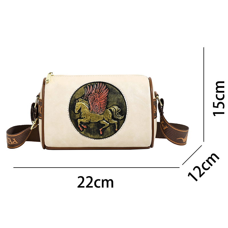Borsa a tracolla in pelle con  - Leatherwork Flowers recensione e prezzo