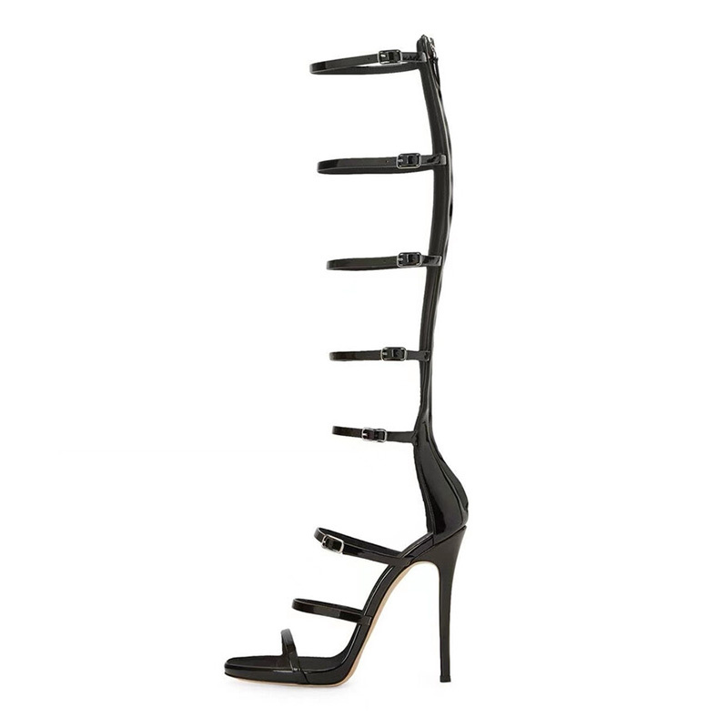 Stivali Estivi da Donna Nuovi  - Leather Work Heels recensione e prezzo