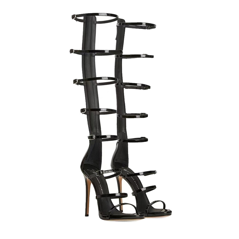 Stivali Estivi da Donna Nuovi  - Leather Work Heels recensione e prezzo