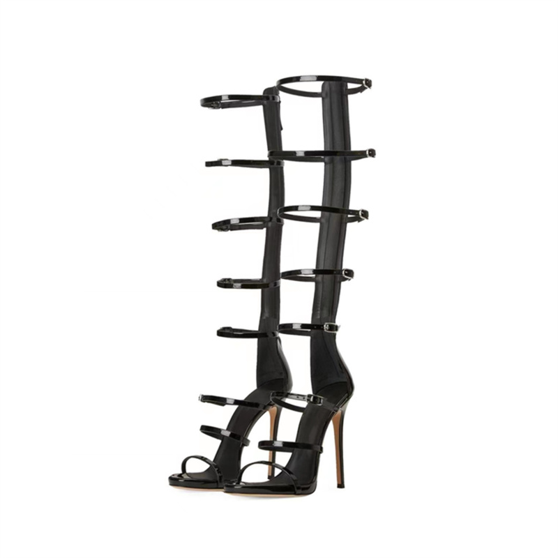 Stivali Estivi da Donna Nuovi  - Leather Work Heels recensione e prezzo