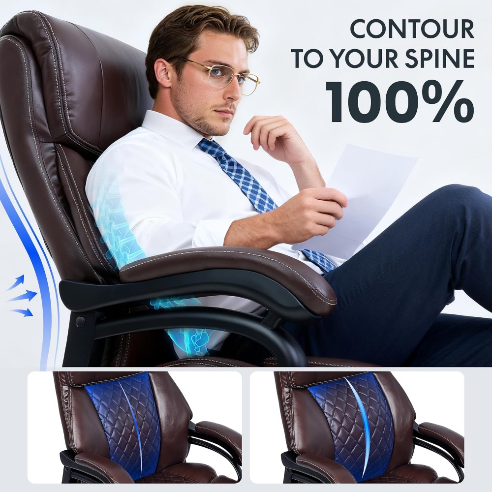 Sedia da Ufficio ad Alta Capac - Leather Work recensione e prezzo