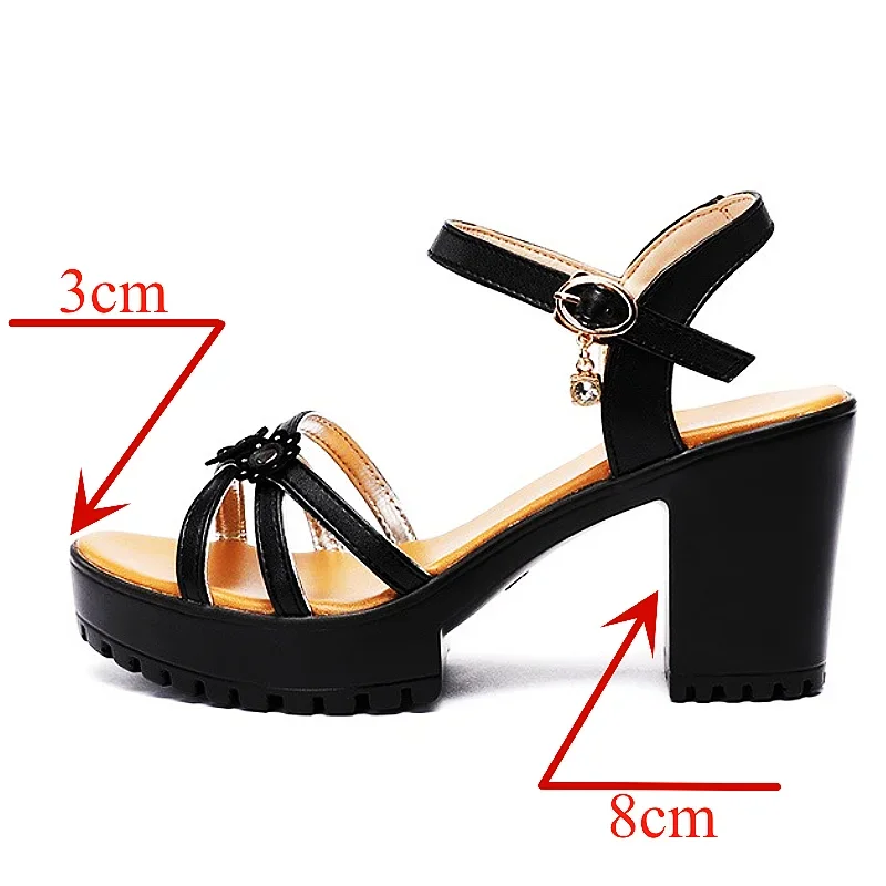 Sandali con plateau in morbida - Leather Work Heels recensione e prezzo